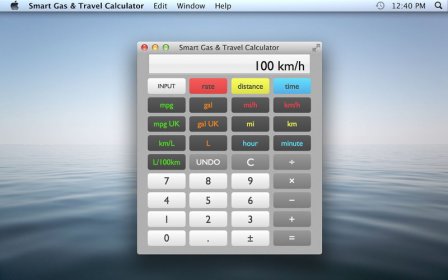 Smart Gas & Travel Calculator screenshot