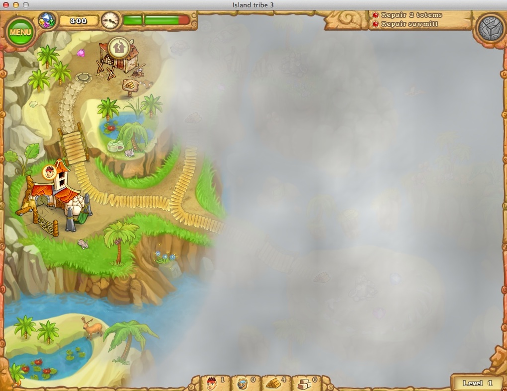 Island Tribe 3 1.0 : Gameplay Window