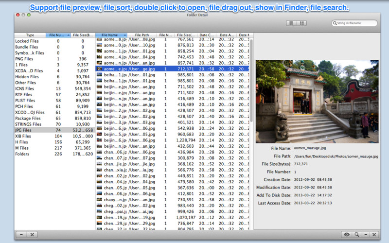 File Finder - sort&find files 2.6 : File Finder - sort&find files screenshot