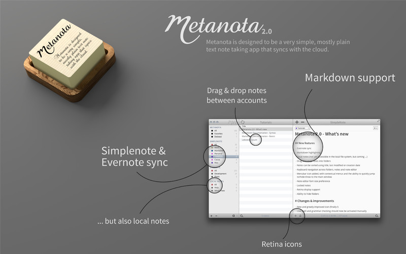 Metanota 2.2 : Metanota screenshot