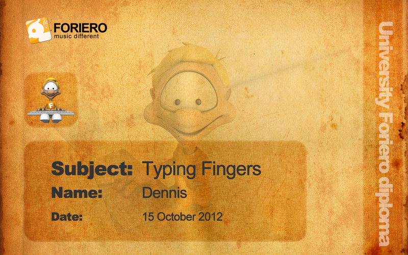 Typing Fingers 1.8 : Typing Fingers screenshot
