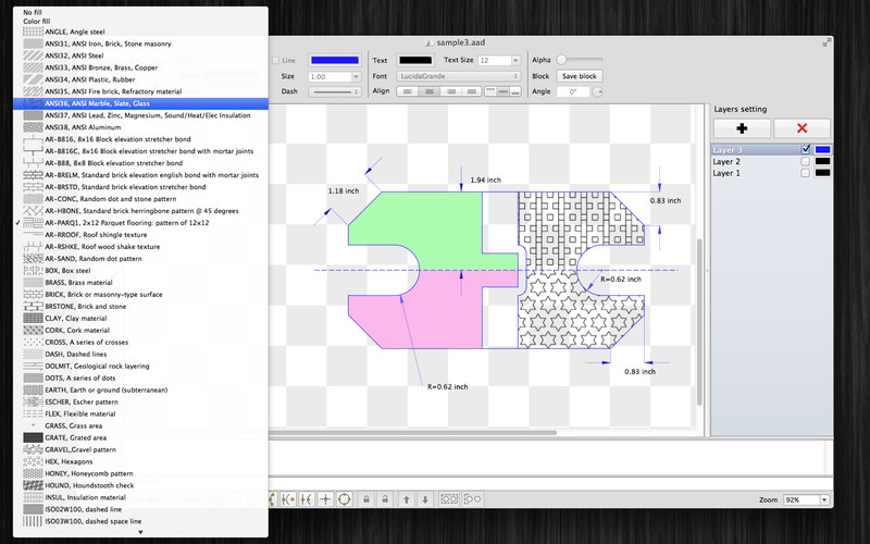 SimpleCAD 1.4 : SimpleCAD screenshot