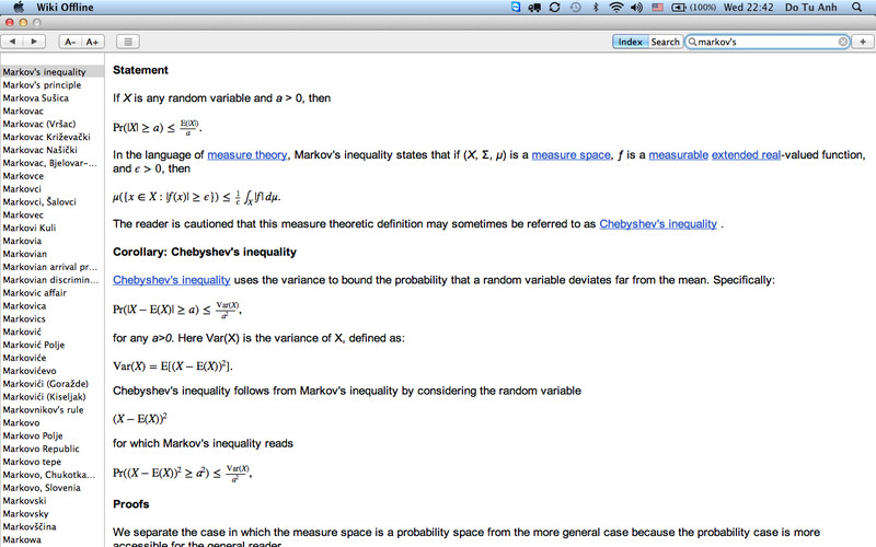 Wiki Offline — A Wikipedia Experience 1.7 : Wiki Offline screenshot