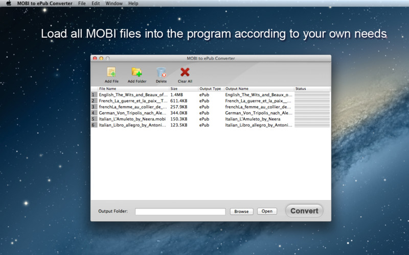 mobi to epub converter download free
