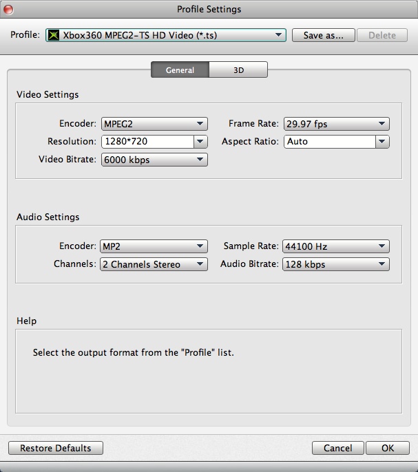 Aiseesoft Mac Video Converter Ultimate 6.3 : Configuring Advanced Output Settings