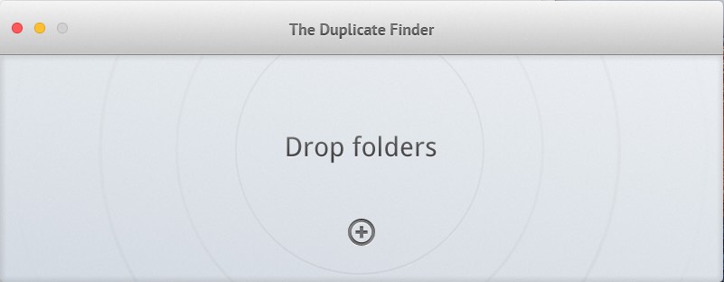 The Duplicate Finder : Main Window