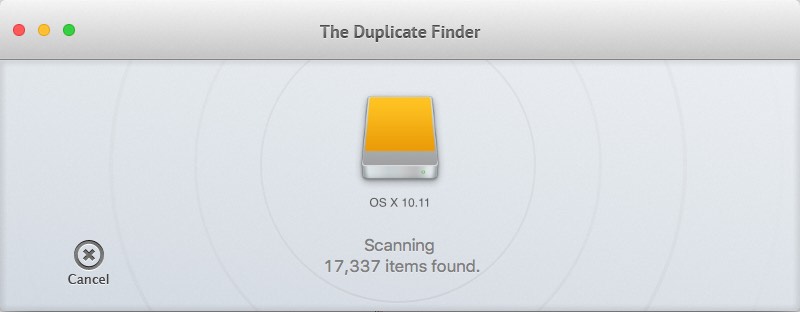 The Duplicate Finder : Scan Window