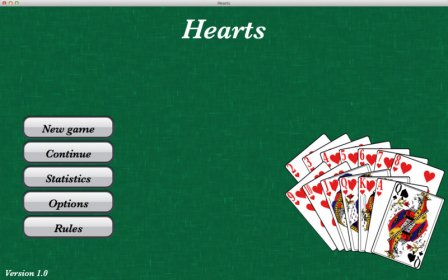 Hearts Game screenshot