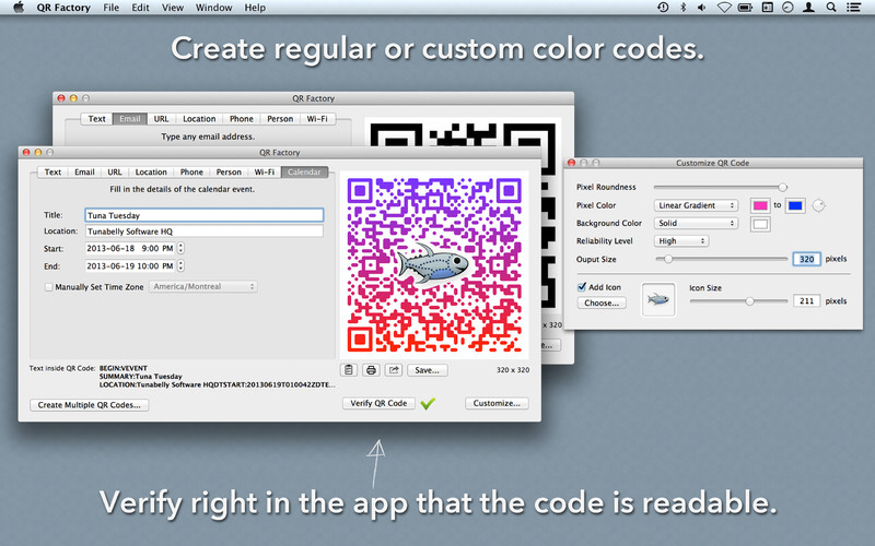 QR Factory - Professional QR Code Creator 2.1 : QR Factory - Professional QR Code Creator screenshot
