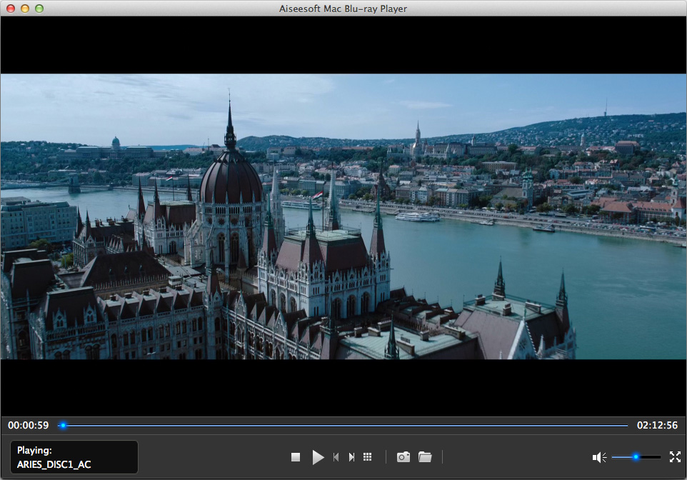 Aiseesoft Mac Blu-ray Player 6.2 : Main Window