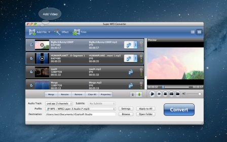 Super MP3 Converter screenshot