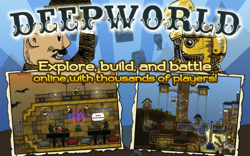 Deepworld 1.1 : Deepworld screenshot