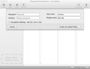 Creating Encrypted Folder