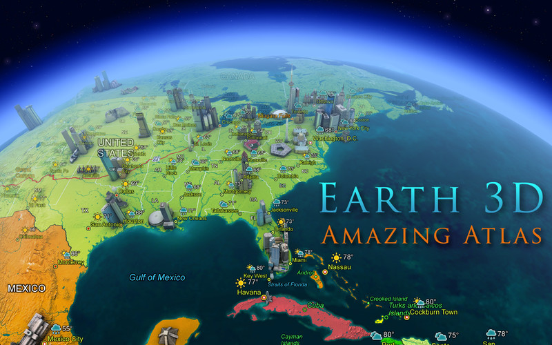 Earth 3D - Amazing Atlas : Earth 3D - Amazing Atlas screenshot