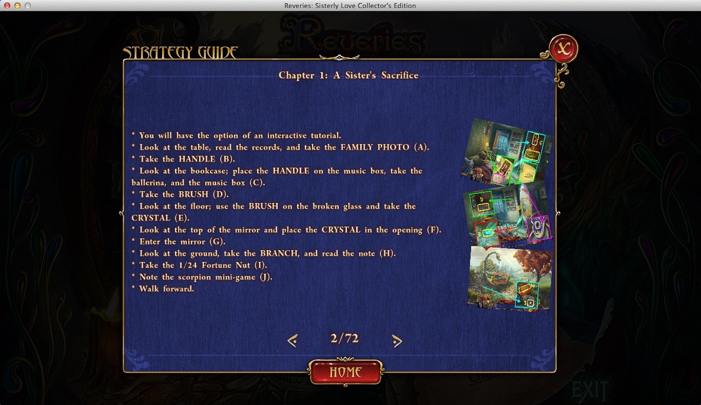 Reveries: Sisterly Love Collector's Edition 2.0 : Strategy Guide Window