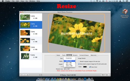 Batch Photos Processor screenshot