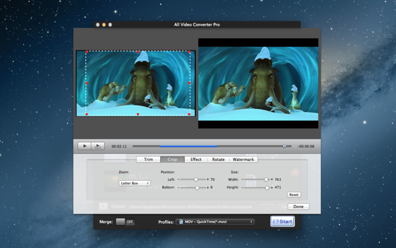 All Video Converter Pro Lite 2.1 : All Video Converter Pro Lite screenshot
