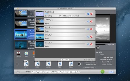 UT DVD Ripper Pro Lite screenshot