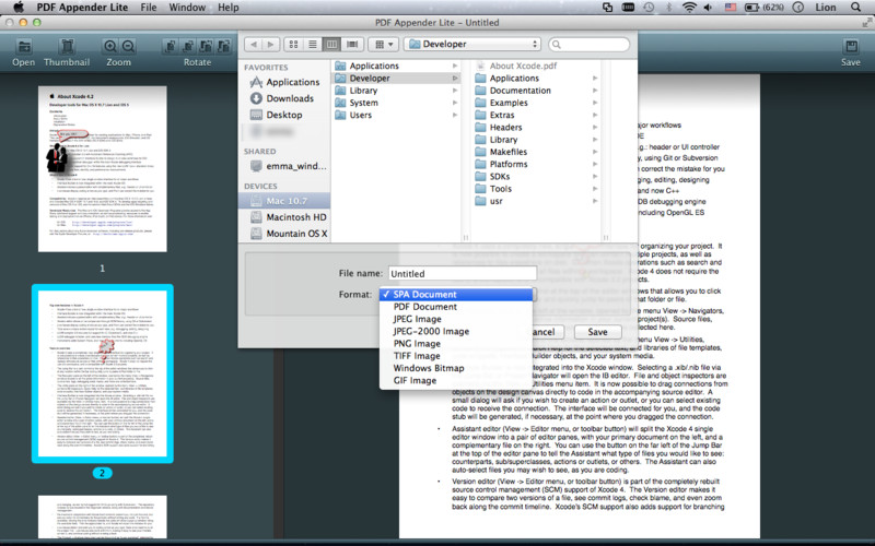 Watermark PDF 3.0 : PDF Appender Lite screenshot
