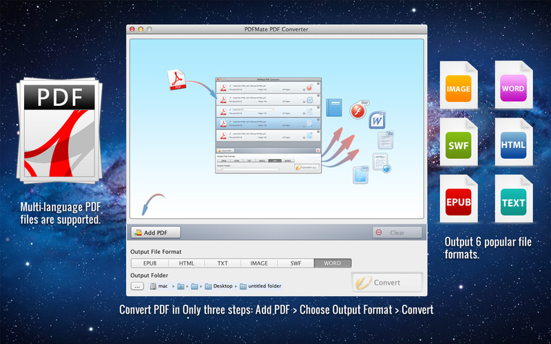 PDFMate PDF Converter 1.4 : PDFMate PDF Converter screenshot