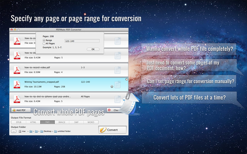 PDFMate PDF Converter 1.4 : PDFMate PDF Converter screenshot