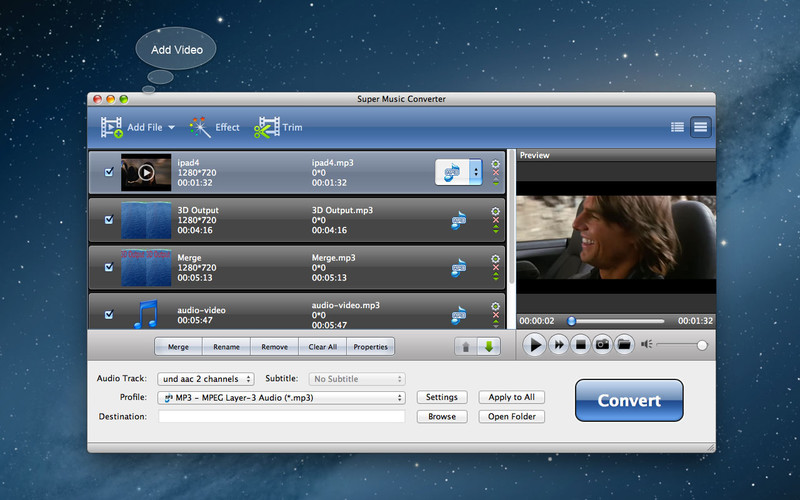 Super Music Converter 6.0 : Super Music Converter screenshot