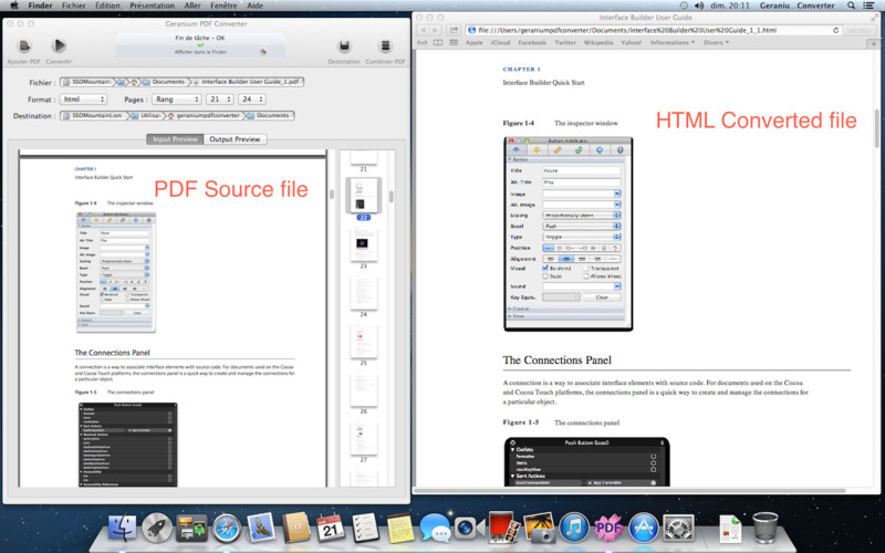 Geranium PDF Converter 1.4 : Geranium PDF Converter screenshot