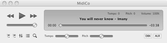 MidiCo 2.1 : Player
