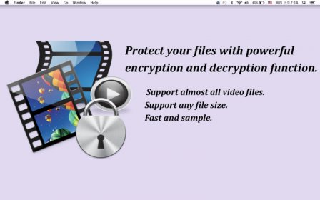 Encrypt Videos Tool screenshot