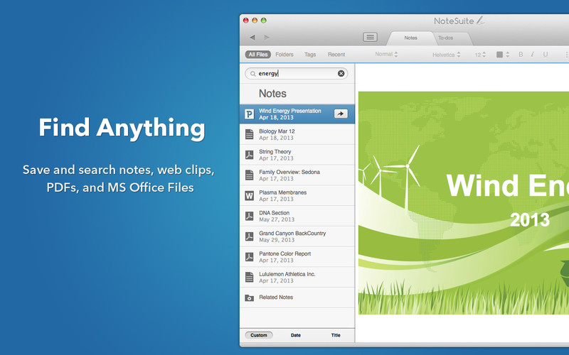 NoteSuite 1.0 : NoteSuite screenshot