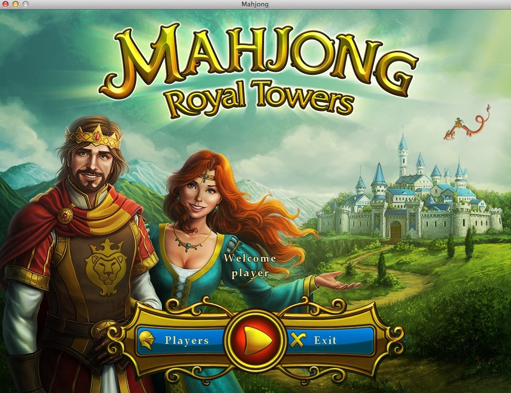 Mahjong Royal Towers : Main Menu
