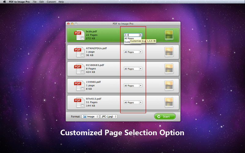 PDF to Image Pro 4.0 : PDF to Image Pro screenshot
