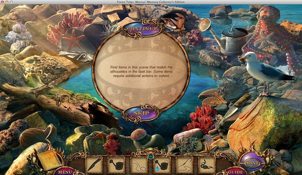 Fierce Tales: Marcus' Memory Collector's Edition : Completing Hidden Object Mini-Game