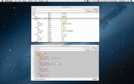 JSON Editor screenshot