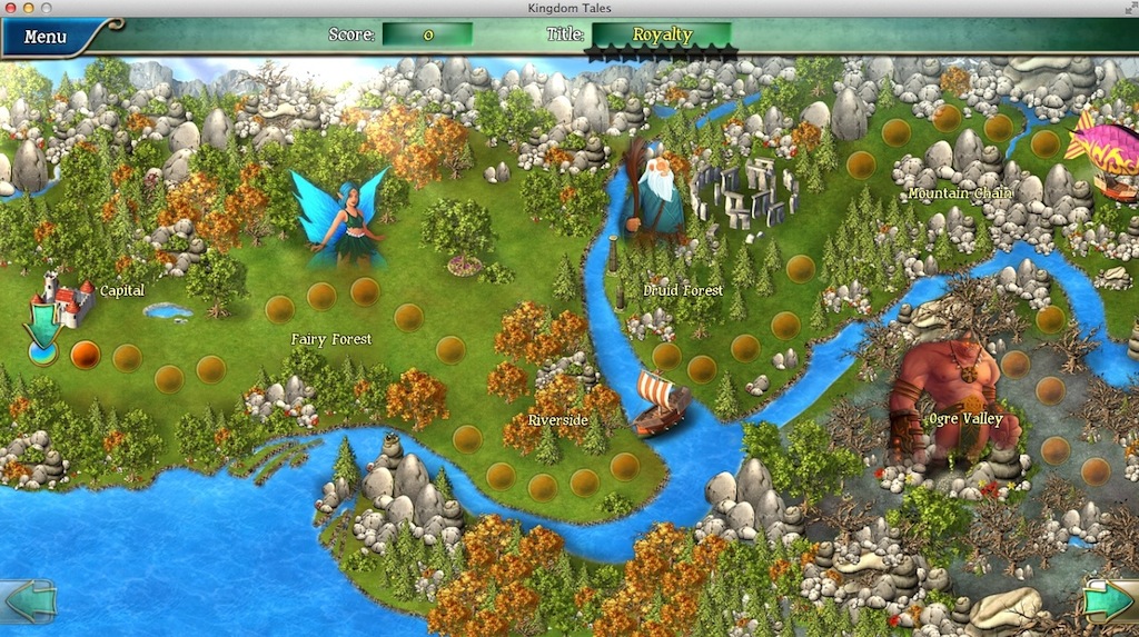 Kingdom Tales : Level Map