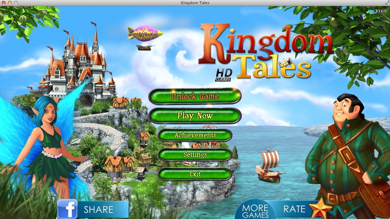 Kingdom Tales : Main Menu
