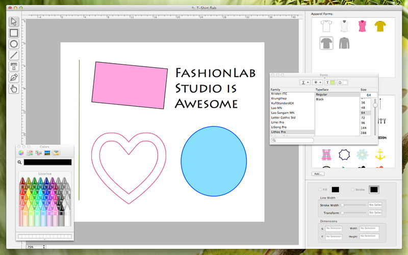 FashionLab Studio 1.1 : FashionLab Studio screenshot