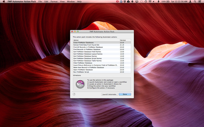 FMP Automator Action Pack : FMP Automator Action Pack screenshot