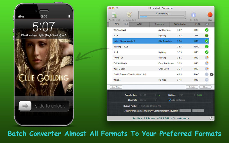 Ultra Music Converter 2.0 : Ultra Music Converter screenshot