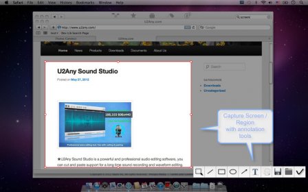 U2Any Screen Recorder screenshot