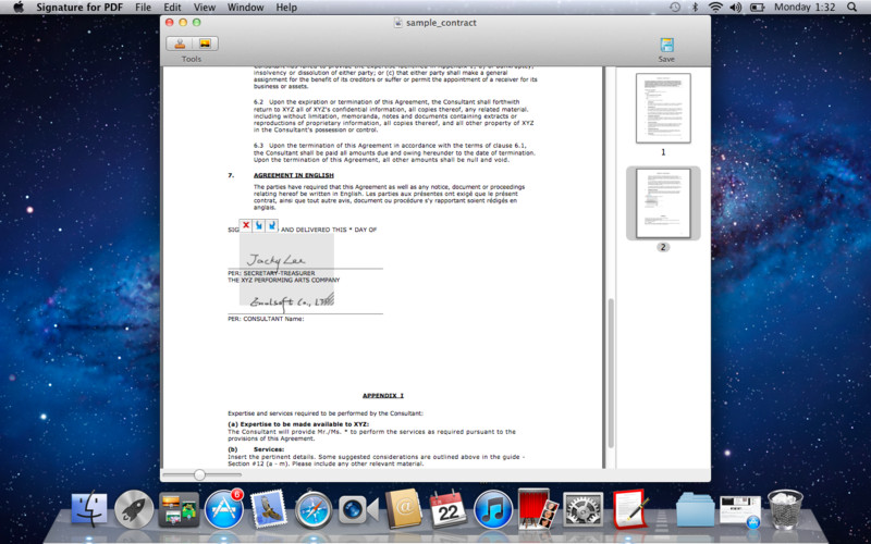 PDF Sign 2.1 : Signature for PDF screenshot