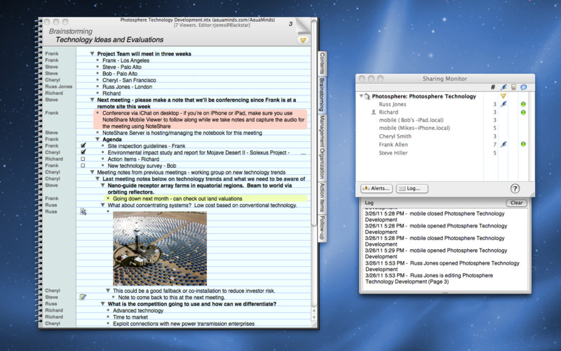 NoteShare Server 3.0 : NoteShare Server screenshot