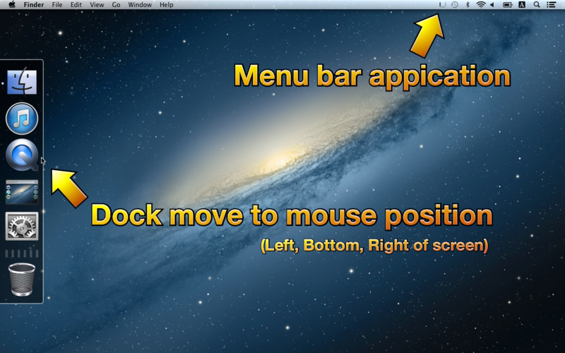 Moving Dock 1.1 : Moving Dock screenshot