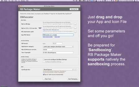RB Package Maker screenshot