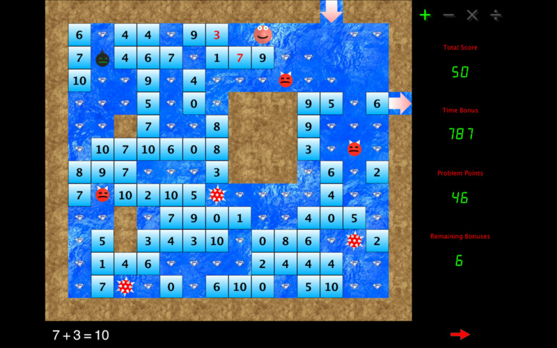 Arcade Math Blocks 1.1 : Arcade Math Blocks screenshot