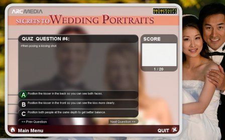 Secrets to Wedding Portraits screenshot