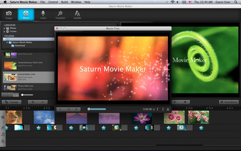 Saturn Movie Maker 2.2 : Movie Maker screenshot