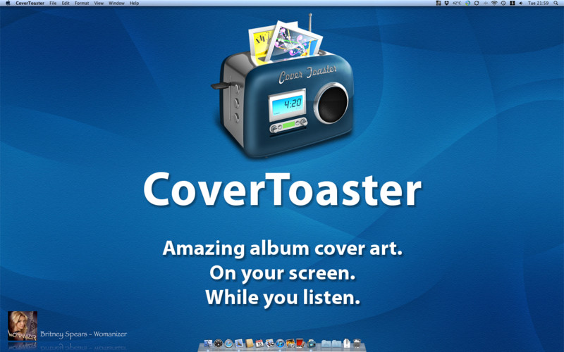 CoverToaster 1.4 : CoverToaster screenshot