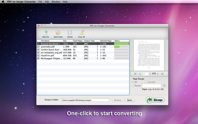 PDF-to-Image-Converter 2.9 : PDF-to-Image-Converter screenshot