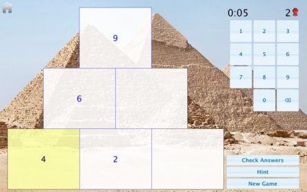 Number Pyramid screenshot